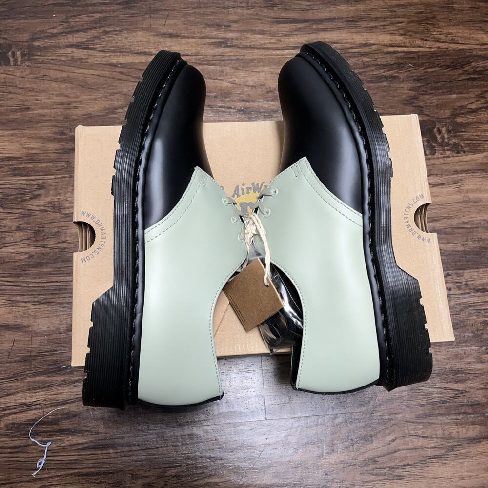 Concepts x Dr Martens 1461 3-Eye Black Desert Sage Oxford Shoes US M 10.5 W 11.5 - Picture 3 of 9